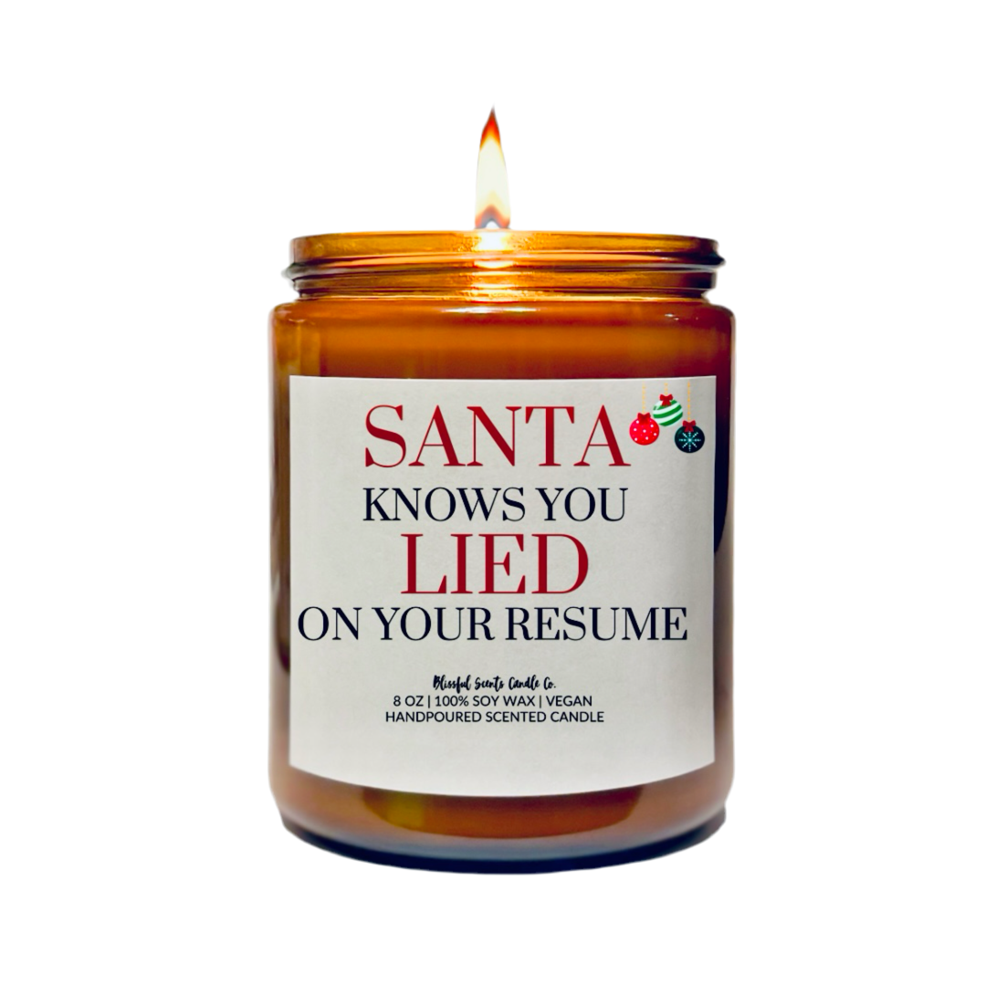 Santa Knows You Lied On Your Resume