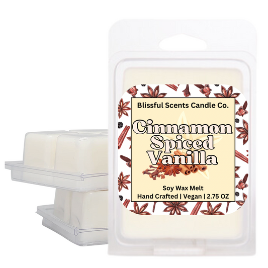Cinnamon Spiced Vanilla Wax Melt