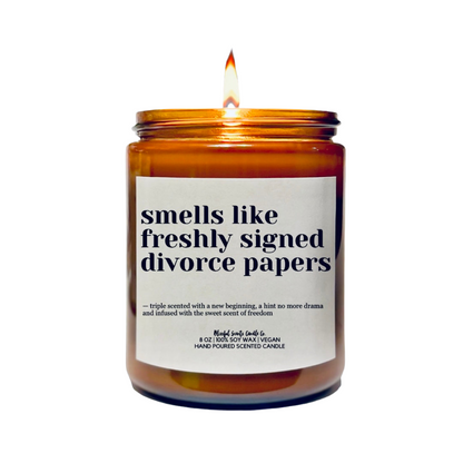 Smells Like Divorce Papers