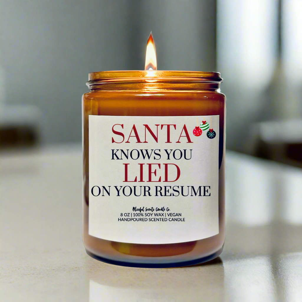 Santa Knows You Lied On Your Resume